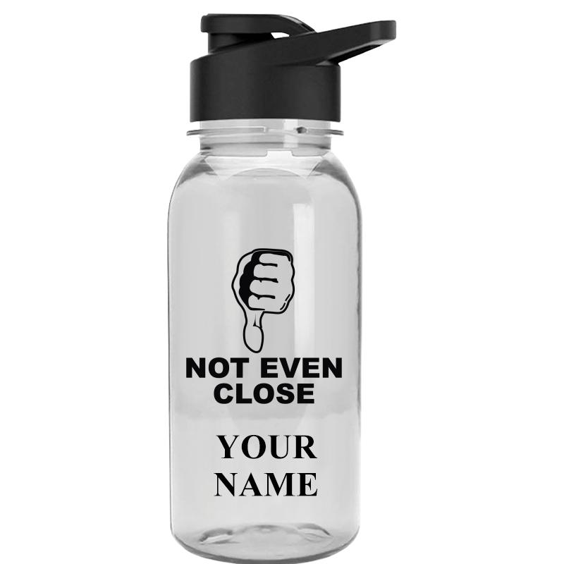 WATER BOTTLE 18OZ CLEAR