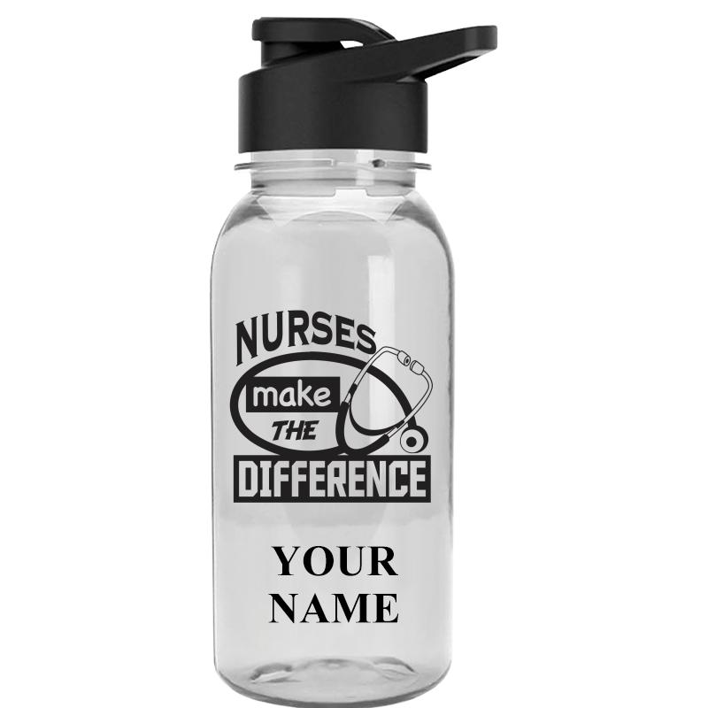 WATER BOTTLE 18OZ CLEAR