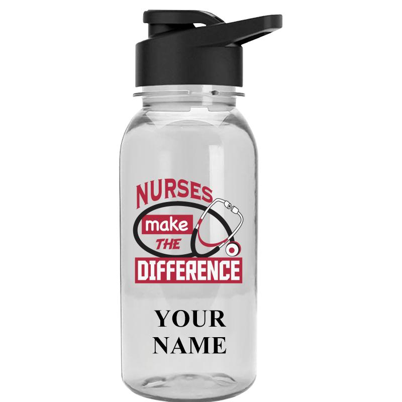 WATER BOTTLE 18OZ CLEAR