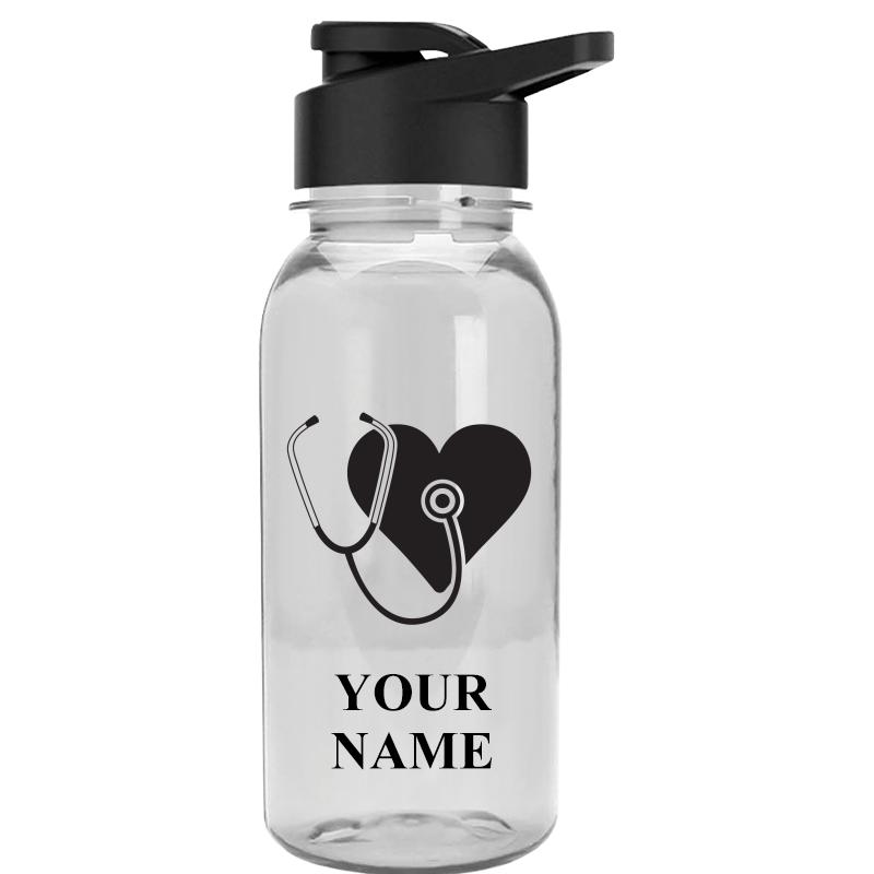 WATER BOTTLE 18OZ CLEAR
