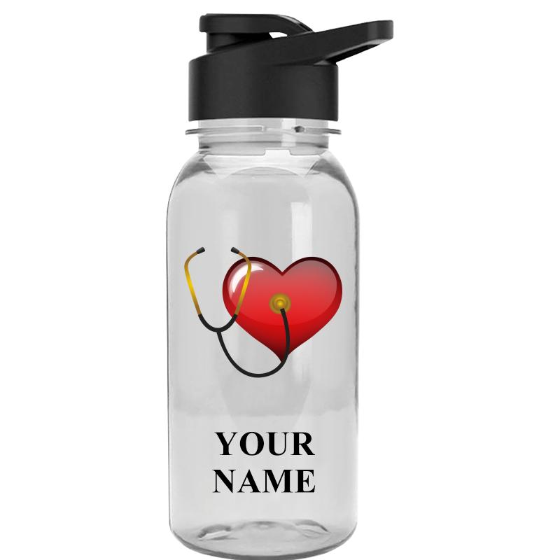 WATER BOTTLE 18OZ CLEAR