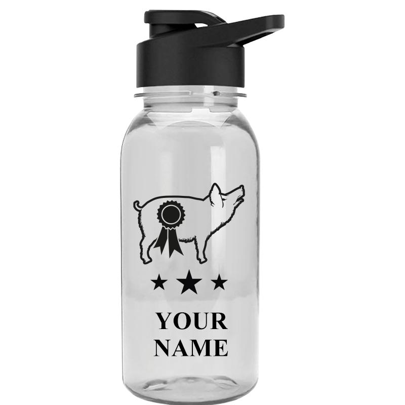 WATER BOTTLE 18OZ CLEAR