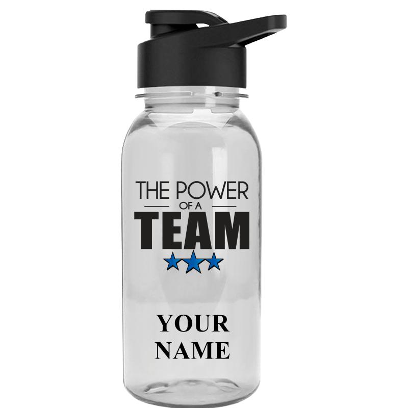 WATER BOTTLE 18OZ CLEAR