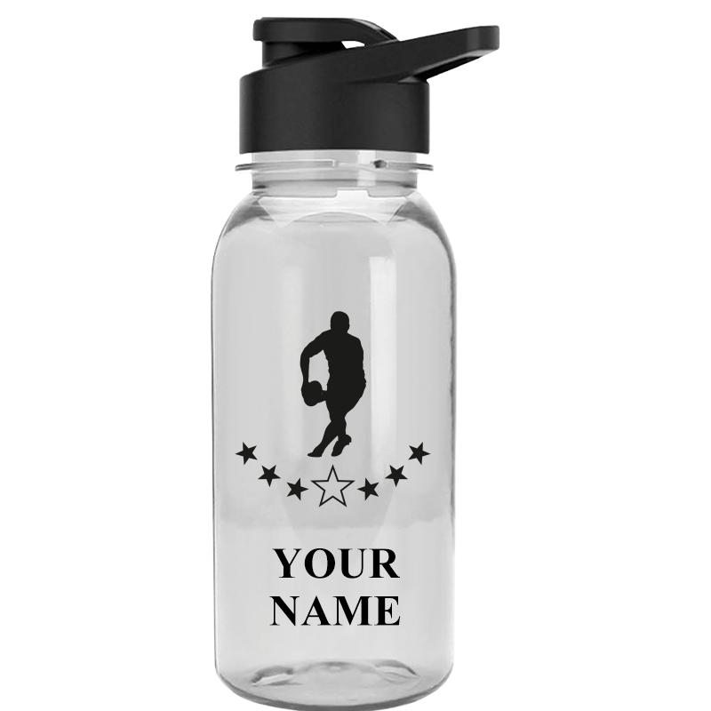 WATER BOTTLE 18OZ CLEAR