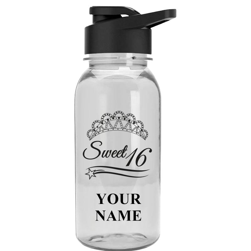 WATER BOTTLE 18OZ CLEAR