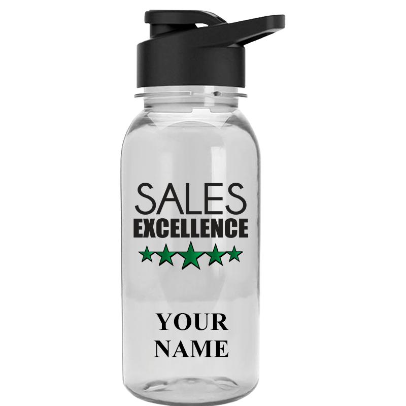 WATER BOTTLE 18OZ CLEAR