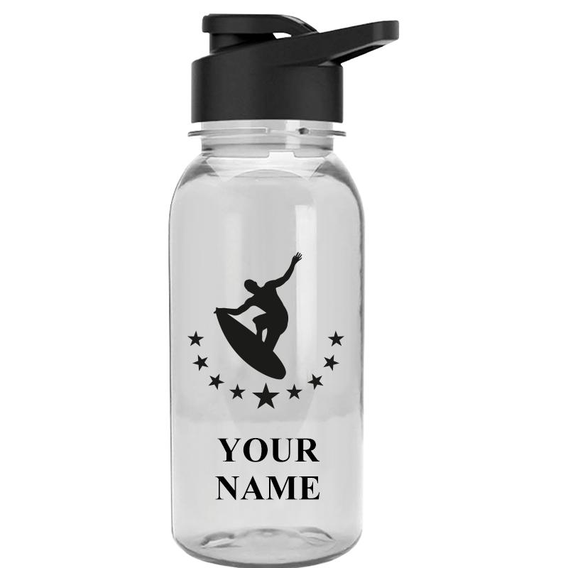 WATER BOTTLE 18OZ CLEAR