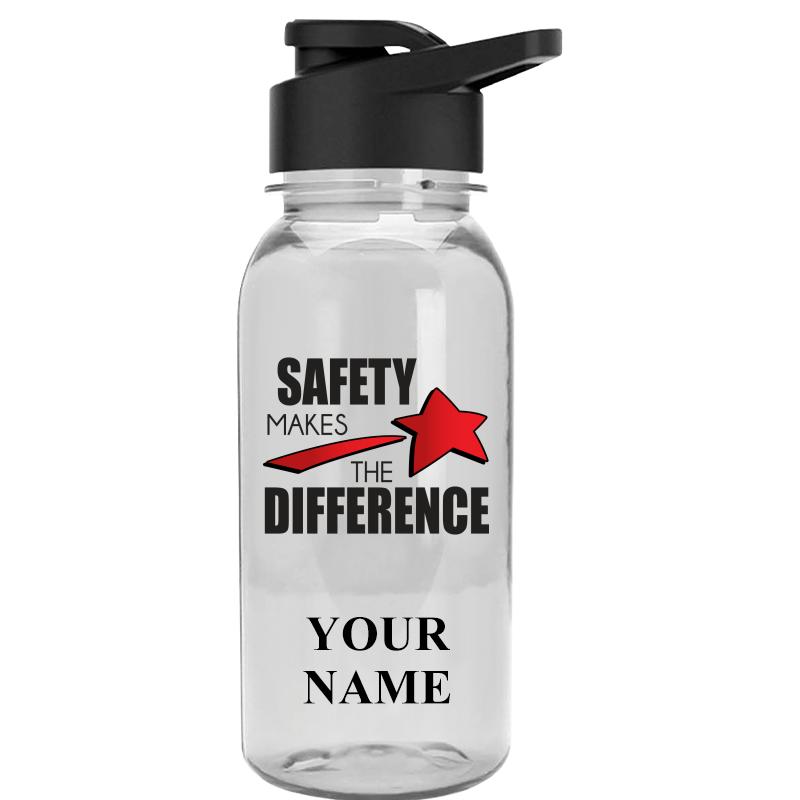 WATER BOTTLE 18OZ CLEAR