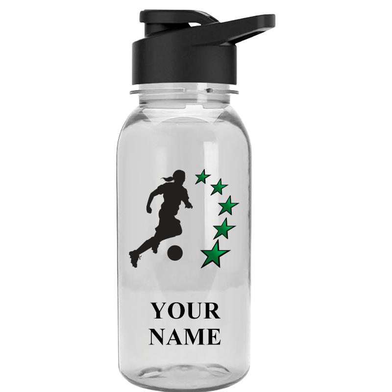 WATER BOTTLE 18OZ CLEAR