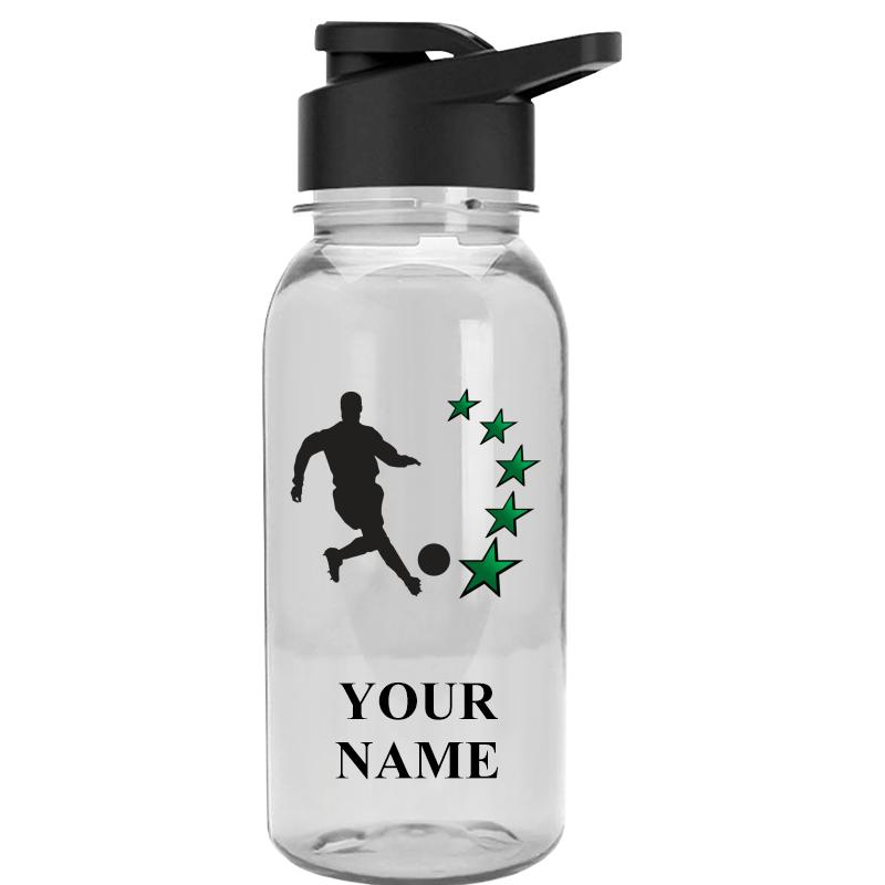 WATER BOTTLE 18OZ CLEAR
