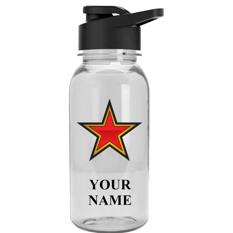 WATER BOTTLE 18OZ CLEAR