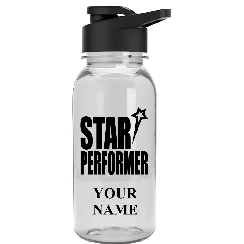 WATER BOTTLE 18OZ CLEAR