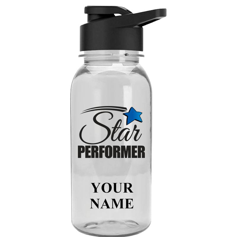 WATER BOTTLE 18OZ CLEAR