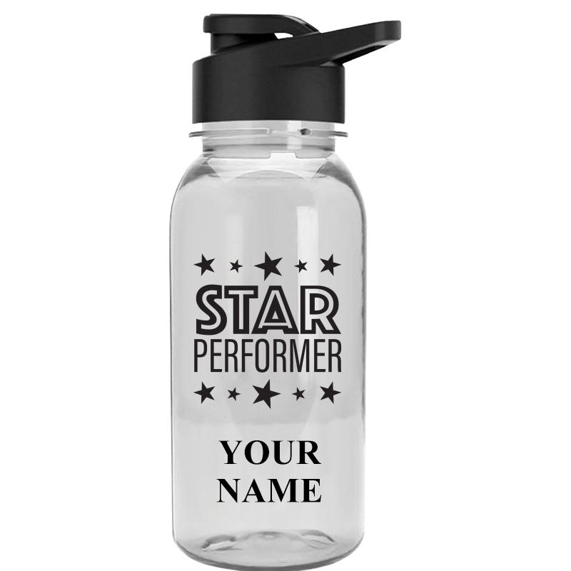 WATER BOTTLE 18OZ CLEAR