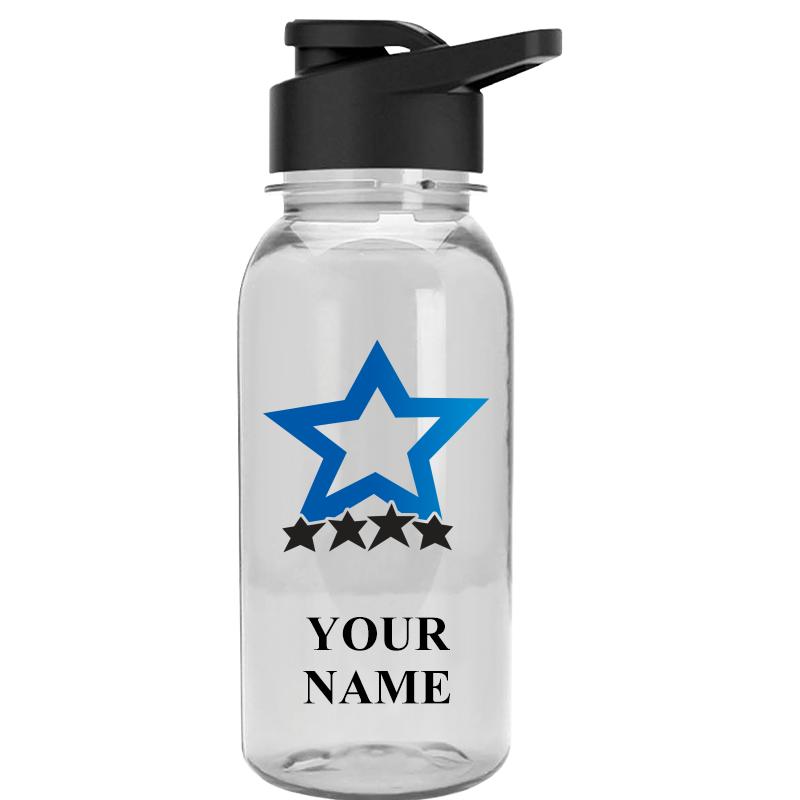 WATER BOTTLE 18OZ CLEAR