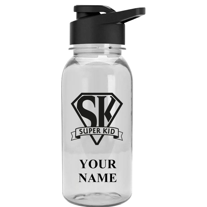 WATER BOTTLE 18OZ CLEAR