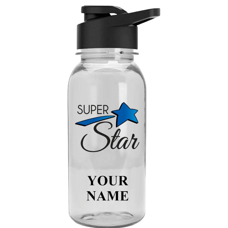 WATER BOTTLE 18OZ CLEAR