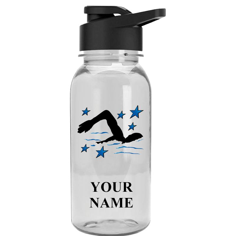 WATER BOTTLE 18OZ CLEAR