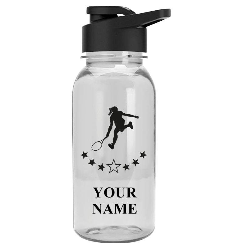 WATER BOTTLE 18OZ CLEAR