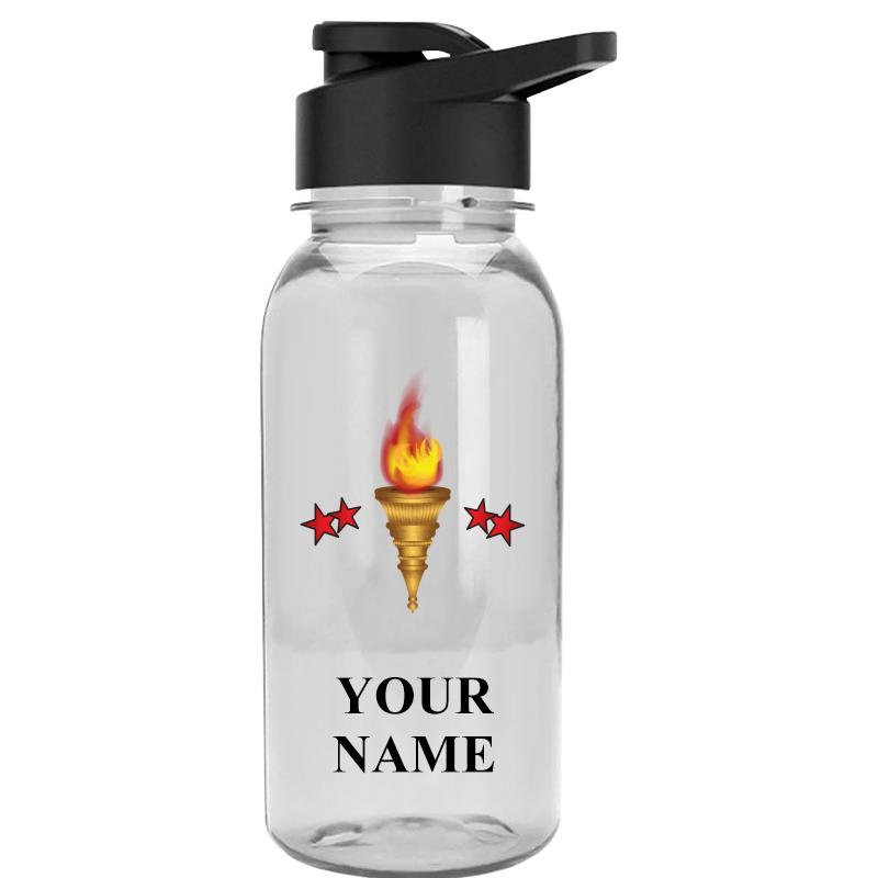 WATER BOTTLE 18OZ CLEAR