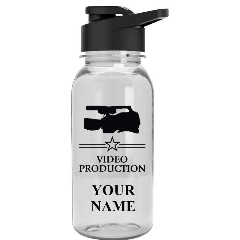 WATER BOTTLE 18OZ CLEAR