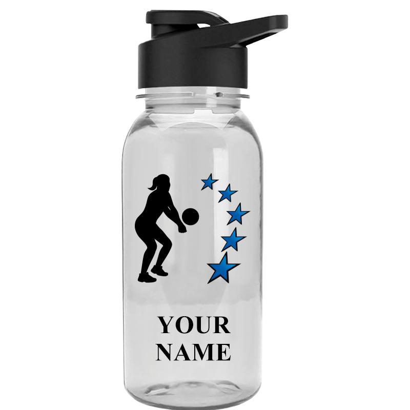 WATER BOTTLE 18OZ CLEAR