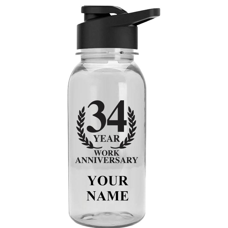 WATER BOTTLE 18OZ CLEAR