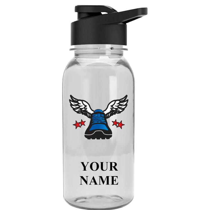 WATER BOTTLE 18OZ CLEAR