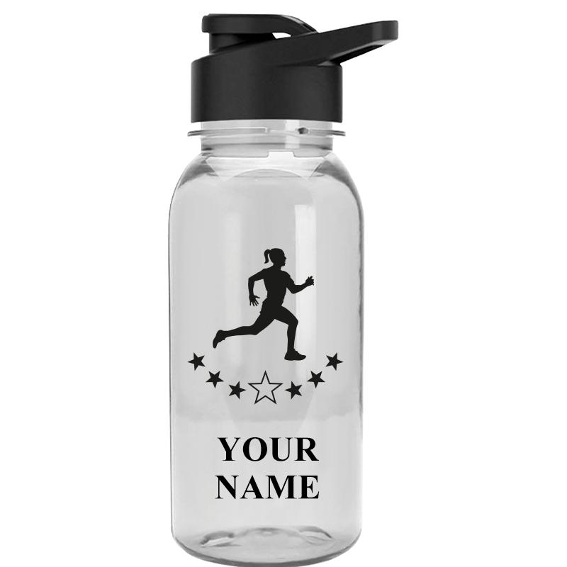 WATER BOTTLE 18OZ CLEAR