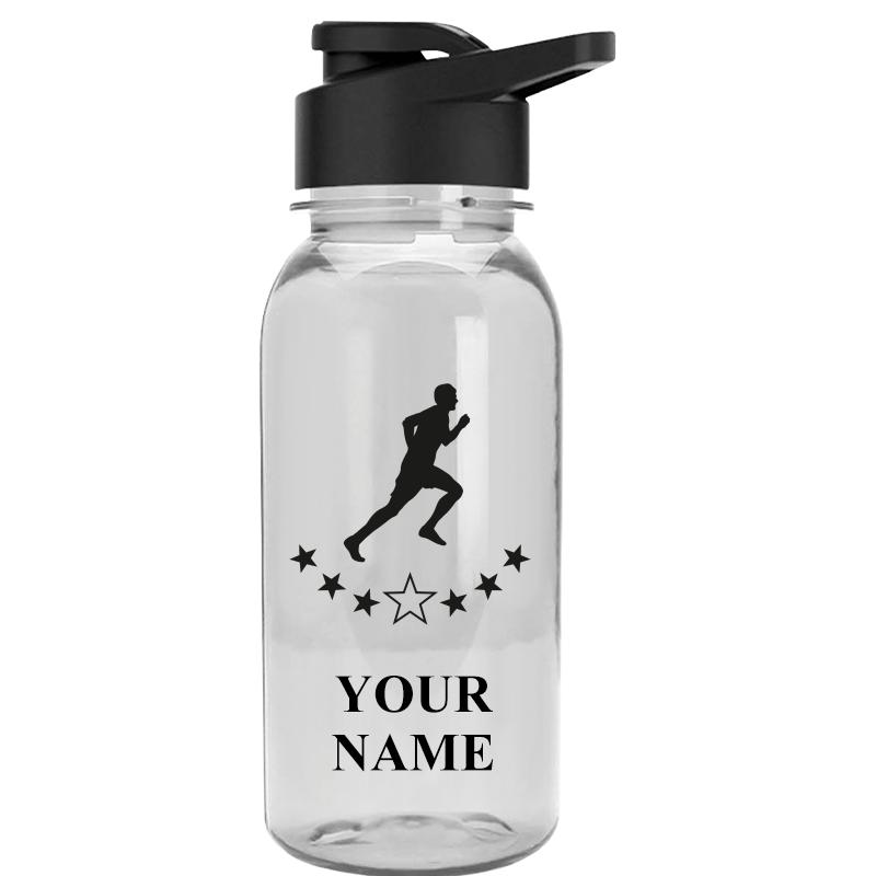 WATER BOTTLE 18OZ CLEAR