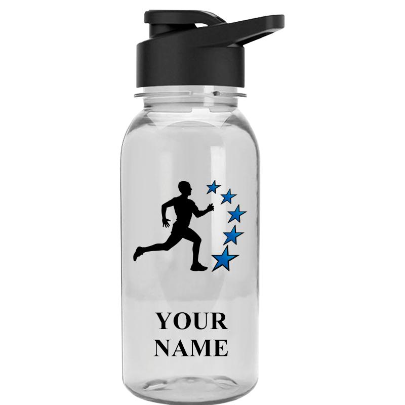 WATER BOTTLE 18OZ CLEAR