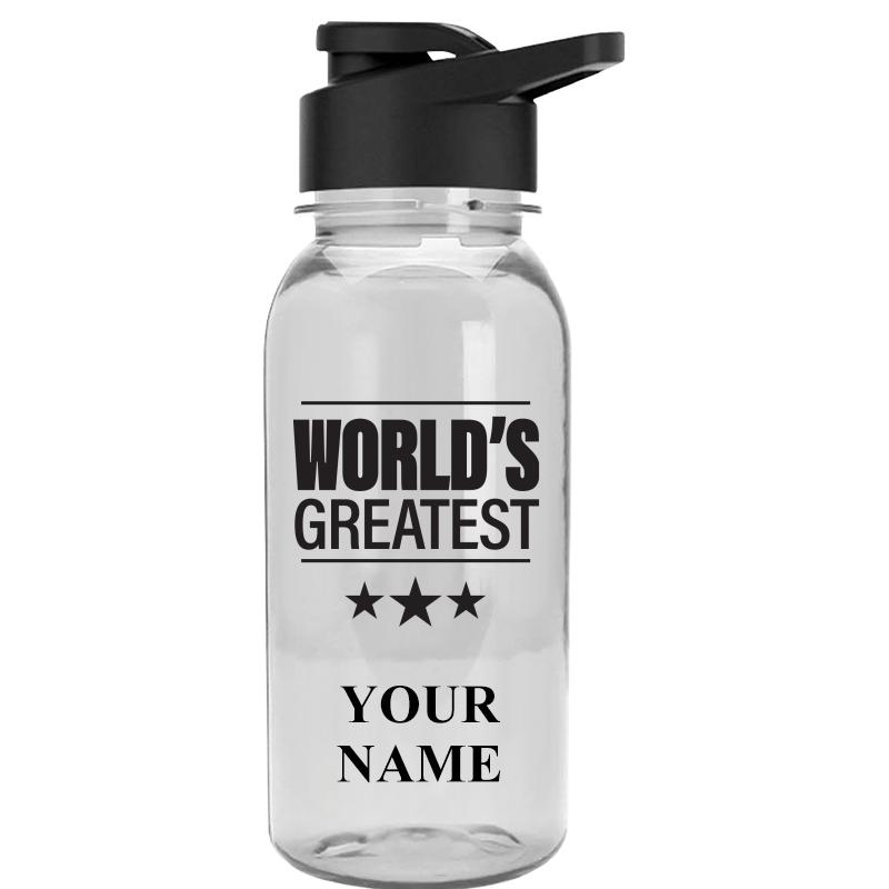 WATER BOTTLE 18OZ CLEAR