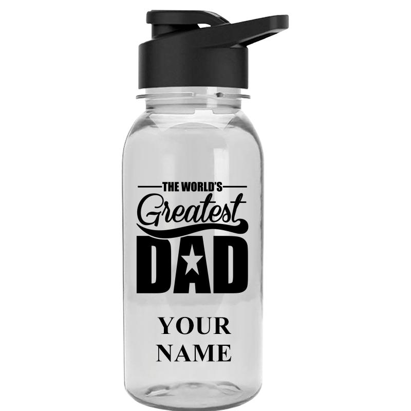 WATER BOTTLE 18OZ CLEAR