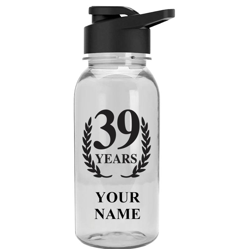 WATER BOTTLE 18OZ CLEAR