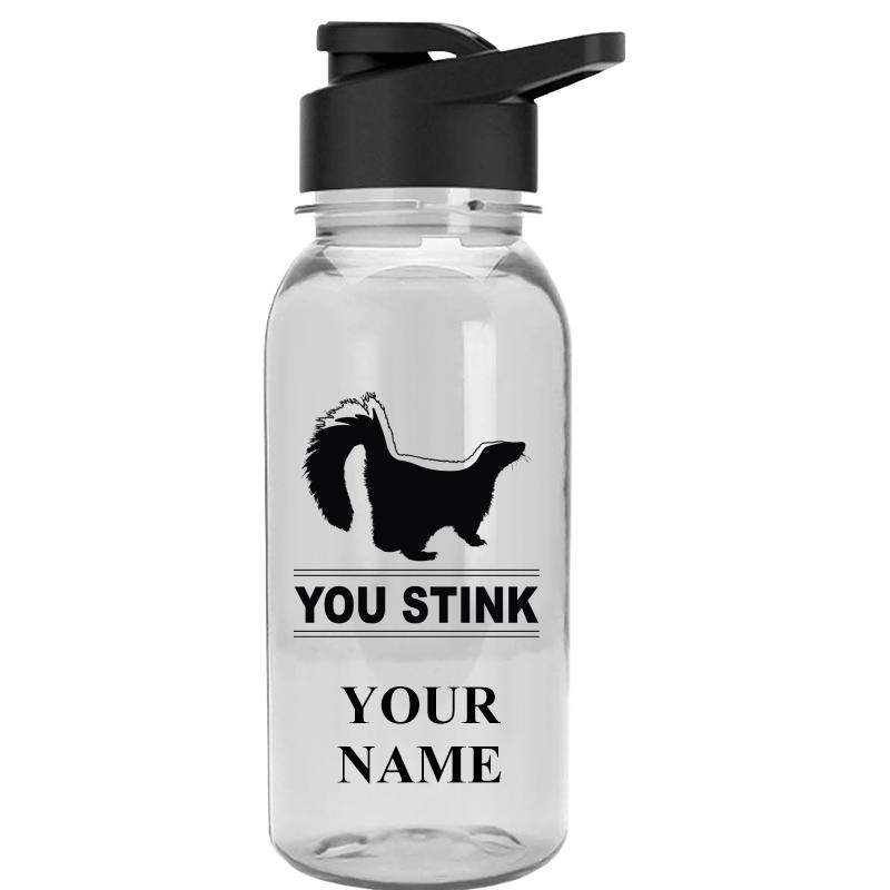 WATER BOTTLE 18OZ CLEAR