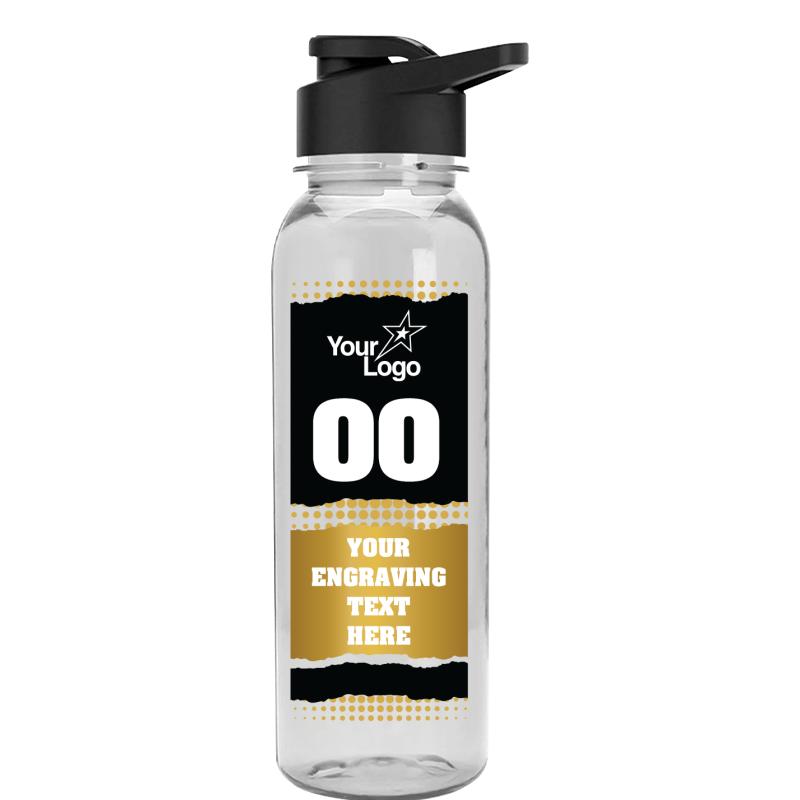 24oz SCHL CLR CLEAR WATER BOT