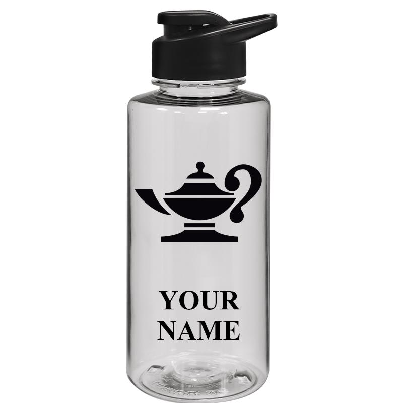WATER BOTTLE 36OZ CLEAR