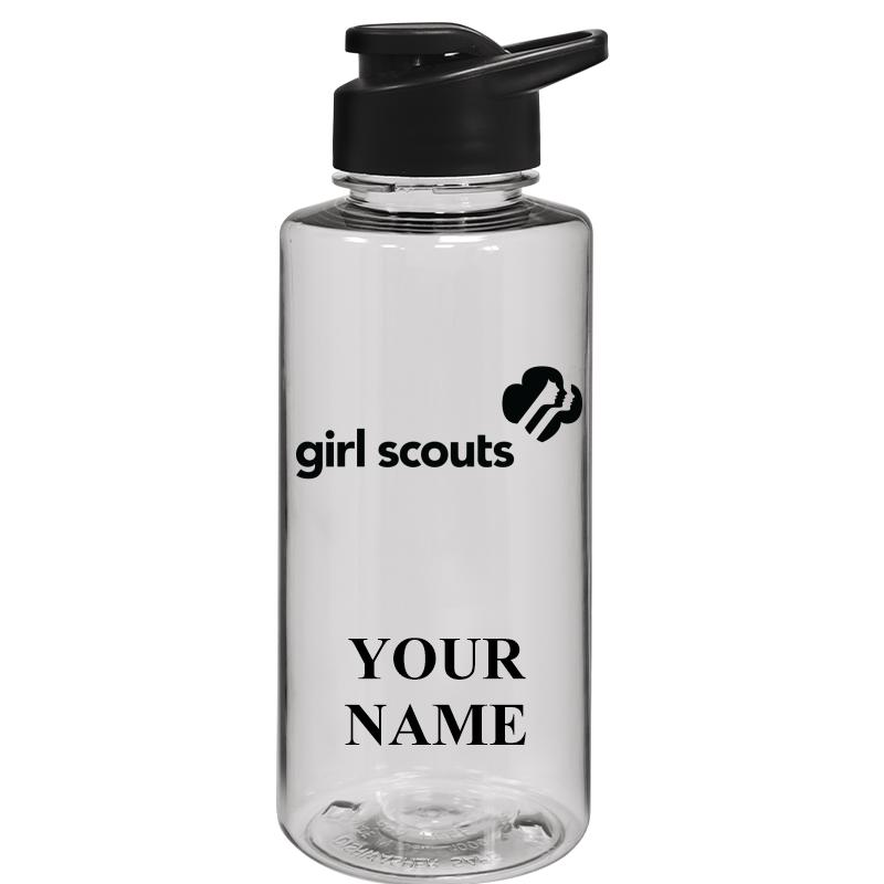 WATER BOTTLE 36OZ CLEAR