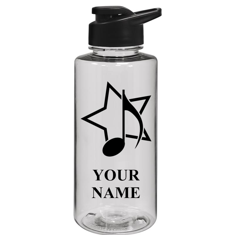 WATER BOTTLE 36OZ CLEAR