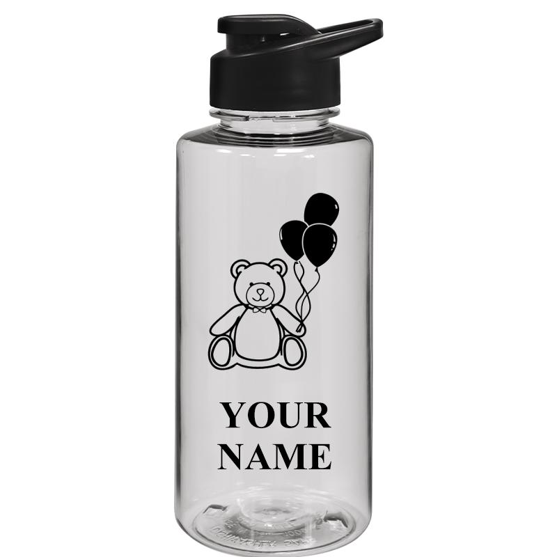 WATER BOTTLE 36OZ CLEAR