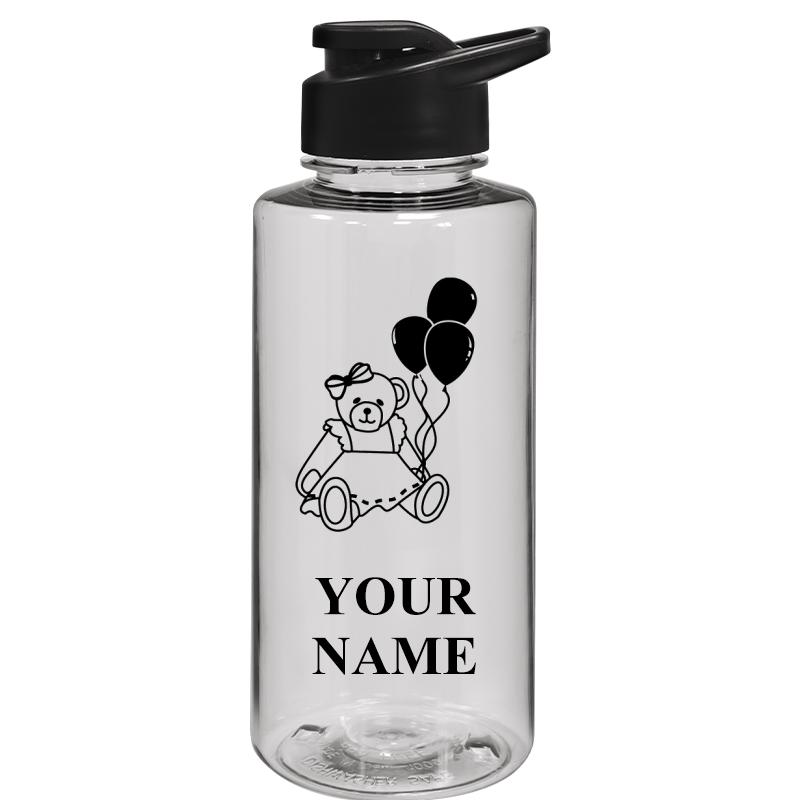 WATER BOTTLE 36OZ CLEAR