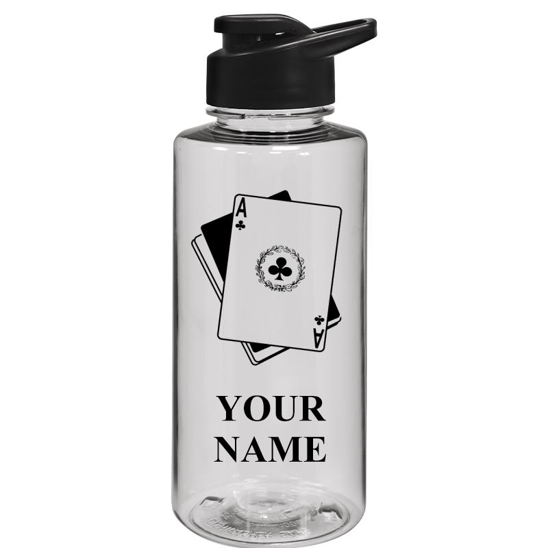 WATER BOTTLE 36OZ CLEAR