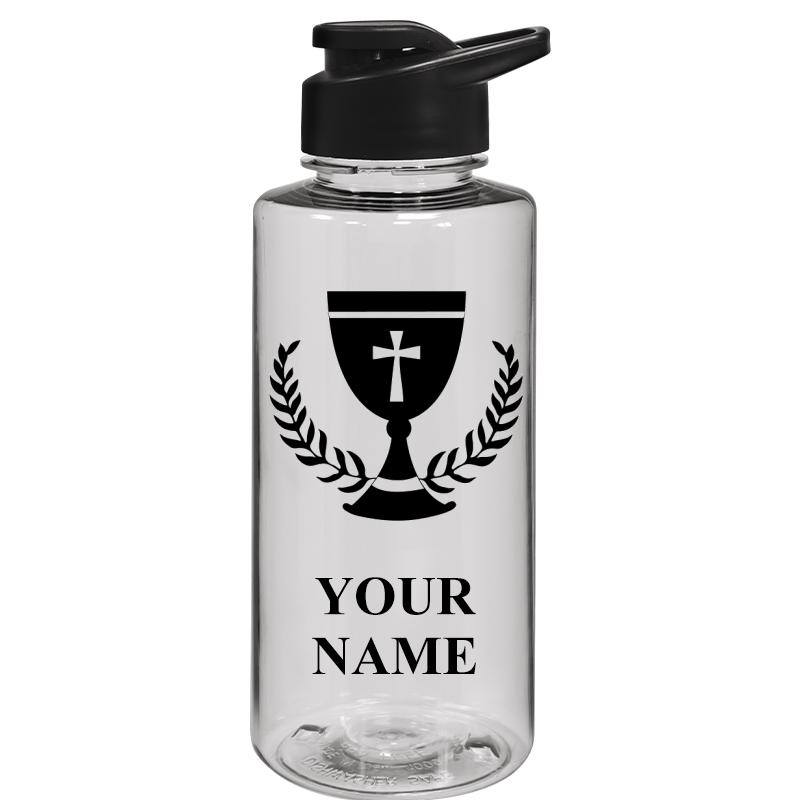WATER BOTTLE 36OZ CLEAR