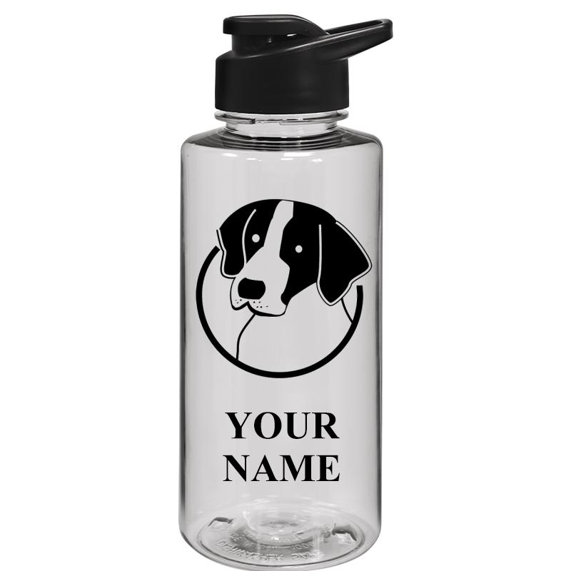 WATER BOTTLE 36OZ CLEAR