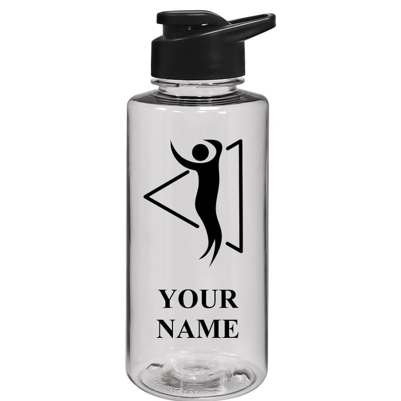 WATER BOTTLE 36OZ CLEAR