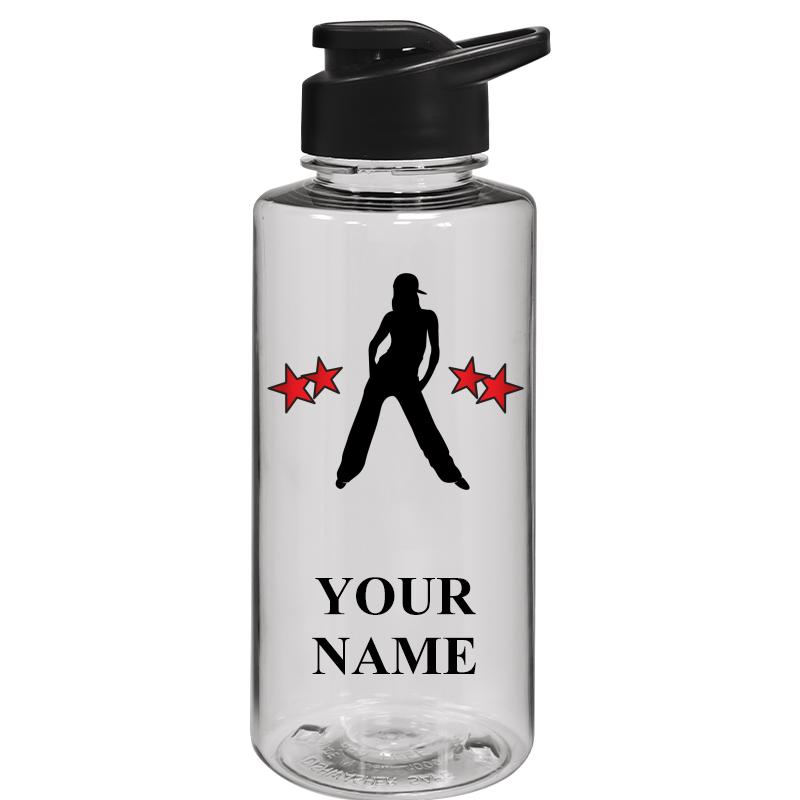 WATER BOTTLE 36OZ CLEAR