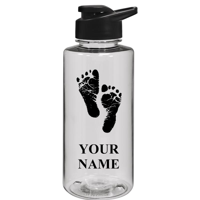 WATER BOTTLE 36OZ CLEAR