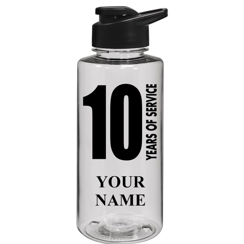 WATER BOTTLE 36OZ CLEAR