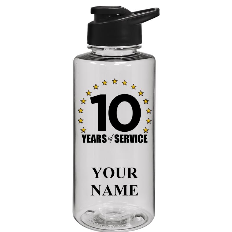 WATER BOTTLE 36OZ CLEAR