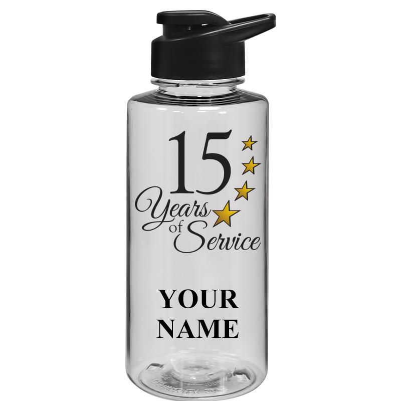 WATER BOTTLE 36OZ CLEAR